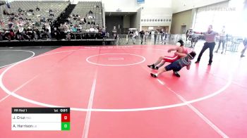 105-M lbs Rr Rnd 1 - Justin Cruz, Paulsboro vs Adrian Harrison, Long Beach