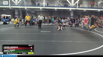 96 lbs Round 1 (8 Team) - Marty Koert, Iron Horse vs Jacob Lawrence, East Coast Elite