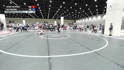 84 lbs Champ. Round 5 - Jaxon Huffman, Team Tulsa Wrestling Club vs Kai Stevens, Vortex Wrestling Club