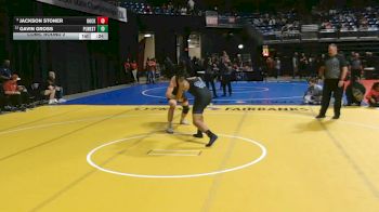 6A 285 lbs Cons. Round 2 - Jackson Stoner, Rockwall vs Gavin Gross, Plano West