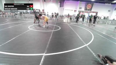 175 lbs 2nd Place - Wil Rhoten, Falls Academy vs Ishaan Sekhon, Team Thunder