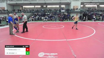 195 lbs Consi Of 8 #1 - Thomas Paneccasio, Rham vs Mark Wrobel, Fairfield Ludlowe