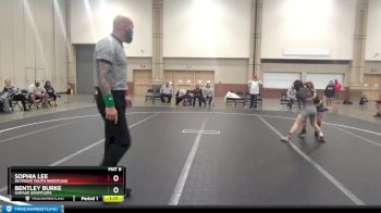 95 lbs Round 2 - Bentley Burke, Garage Grapplers vs Sophia Lee, Seymour Youth Wrestling