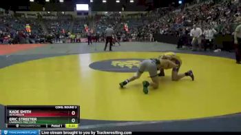 6A - 132 lbs Cons. Round 3 - Eric Streeter, Lawrence-Free State vs Kade Smith, Hutchinson
