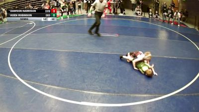 44 lbs Semis - Koen Robinson, Shootbox vs Dawson Harrison, Colorado Outlaws Youth Wrestling
