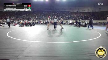 G5A-170 lbs Quarterfinal - Ashlee Motes, Morrison-Girls vs Erin Mcentire, Cleveland-Girls