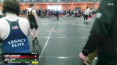 140 lbs Round 4 - Carp Carpenter, Legacy Elite Wrestling vs Aden Jones, LWC: Raiders