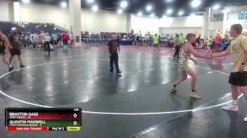 126 lbs Round 2 (6 Team) - Luke Guseman, Iowa Gables vs Jesson Weyand, Team Montana Senior