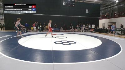 70 kg Cons. Sub-rd Of 32 - Ian Fritz, Brunson UVRTC vs Conner Kimbrough, Warrior Regional Training Center
