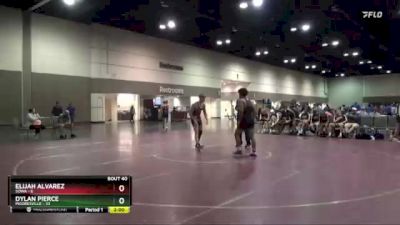 160 lbs Placement Matches (16 Team) - Elijah Alvarez, SOWA vs Dylan Pierce, Mooresville
