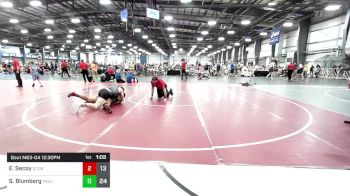 160 lbs Rr Rnd 1 - Ethan Secoy, Storm Wrestling Center vs Sebastian Blumberg, Triumph Maize