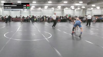 98 lbs Round 1 (10 Team) - Connor Sleeman, CHWHALE Blue vs Liam Kelo, CTWHALE Green