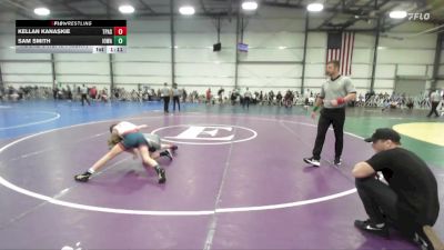 84 lbs Round 3 (12pm Friday) - Sam Smith, Iowa Black vs Kellan Kanaskie, PA Silver
