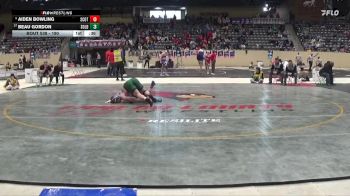 190 lbs Cons. Round 2 - Beau Gordon, South Oldham vs Aiden Bowling, Scott