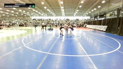 160 lbs Round Of 16 - Beau Kosmalski, PA vs Grayson Zemski, WY