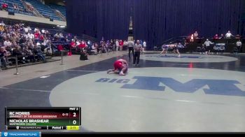 184 lbs Prelim - RC Morris, University Of The Ozarks (Arkansas) vs Nicholas Brashear, Huntingdon College