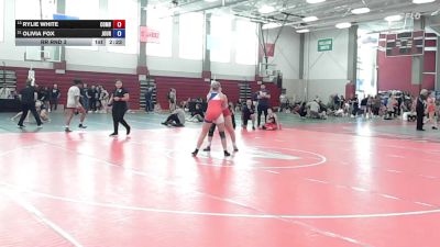 134 lbs Rr Rnd 3 - Rylie White, Combat Athletics vs Olivia Fox, Journeymen WC