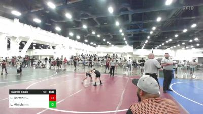 62 lbs Quarterfinal - Diego Cortez, Coalinga Roughnecks vs Luke Minich, Shootbox WC