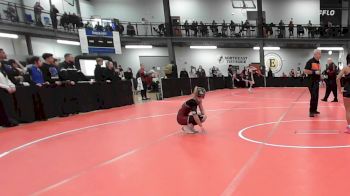 100 lbs Round Of 32 - Amelia Rivera, Port Jervis vs Hannah Perro, Noble