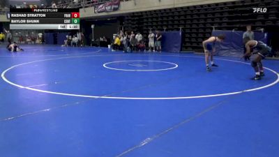 135 lbs Semifinal - Rashad Stratton, Frankford vs Baylor Shunk, Centre Hall