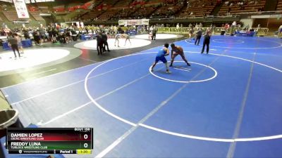 215 lbs Champ. Round 2 - Damien Lopez, Celtic Wrestling Club vs Freddy Luna, Turlock Wrestling Club