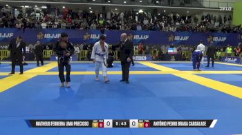 Antônio Pedro Braga Carsalade vs Matheus Ferreira Lima Precioso 2025 European Jiu-Jitsu IBJJF Championship