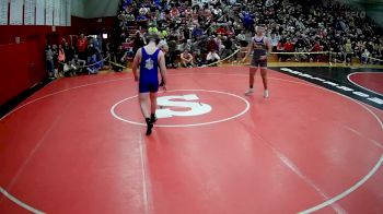 189 lbs Champ. Round 1 - Cody Adkins, Beaver County Christian School vs Luca Schneiderlochner, Plum Hs