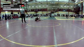 110 lbs Cons. Round 3 - Jade Hardee, Andrew High School vs Emerson Webber, Hernando