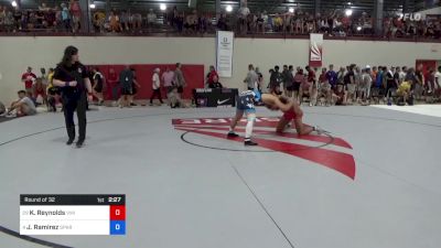 79 kg Round Of 32 - Kevin Reynolds, Viking Wrestling Club (IA) vs Julian Ramirez, Spartan Combat RTC/ TMWC