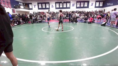 108 lbs Champ. Round 2 - Asher Speer, Apple Valley vs Jace Cornish, Tesoro