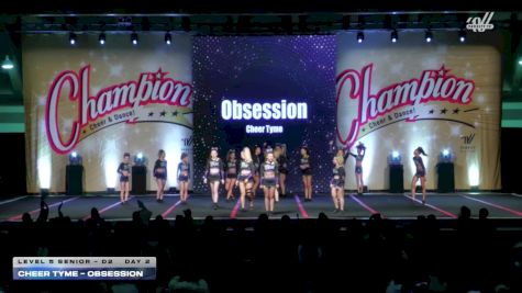 Cheer Tyme - Obsession [2025 L5 Senior - D2 Day 2] 2025 Champion Cheer and Dance Grand Nationals
