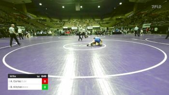 167 lbs Consolation - Ayden Cortez, Clovis West vs Brock Kitchen, Buchanan