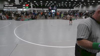59 lbs Cons. Quarters - Jace Strittmatter, Young Guns Wrestling Club vs Nico Lopez, Black Fox Wrestling Academy
