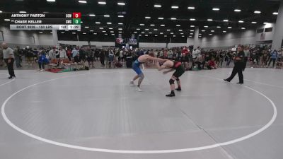 150 lbs Champ. Rd Of 64 - Anthony Parton, Cory Clark Wrestling vs Chase Keller, Carroll Wrestling Club