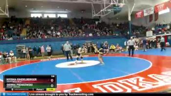 138 lbs Cons. Round 1 - Nyisha Gindelberger, South Bend Riley vs Sierra Pienkowski, Mount Vernon