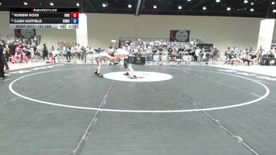 157 lbs Champ. Rd Of 16 - Korbin Ross, Cardinal Wrestling Club vs Cash Hatfield, Big Game Wrestling Club