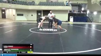 185 lbs Cons. Semi - Lexa Perez, Xavier vs Abigale Swanson, Rhinelander