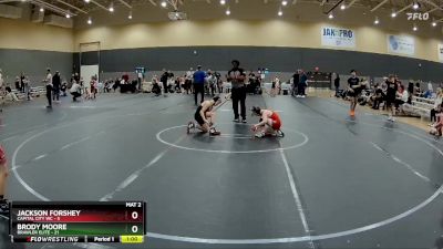 72 lbs Round 1 (10 Team) - Jackson Forshey, Capital City WC vs Brody Moore, Brawler Elite