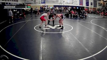 152 lbs Champ. Round 1 - Garrett Irwin, Cochranton Area Hs vs Grayson Eiler, Fort Cherry Hs