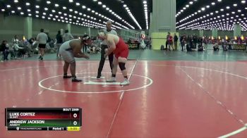 285 lbs Cons. Round 2 - Luke Cortez, Olivet vs Andrew Jackson, Averett