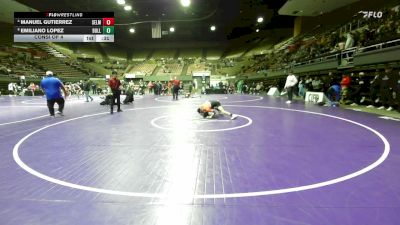 126 lbs Consi Of 4 - Manuel Gutierrez, Selma vs Emiliano Lopez, Bullard
