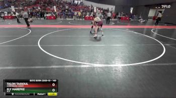 140 lbs Cons. Round 4 - Talon Tassoul, Luxemburg-Casco vs Ely Marefke, N/A