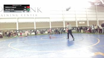 41 lbs Round 1 - Brielle Cablay, Pounders vs Rilynn Love, Green River Grapplers Wrestlin