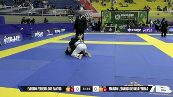 Marlon Leonardo De Melo Freitas vs Everton Ferreira Dos Santos 2025 Brasileiro Jiu-Jitsu IBJJF