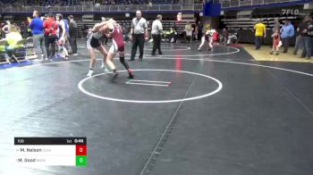 108 lbs Rd 5 - Consi Of 8 #2 - Myiah Nelson, Clearfield vs Myla Good, Nazareth