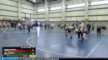 141 lbs Cons. Round 1 - Ben Jensen, Wasatch vs Jared Huerta, Springville