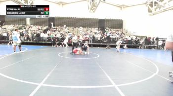 119-I lbs Round Of 16 - Ryan Halal, High Pace Wrestling Club vs Brandon Lucia, Patriot Club