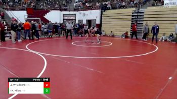 134-144 lbs Round 3 - Kaylee Miles, Terre Haute South vs June Wagner-Gilbert, New Palestine