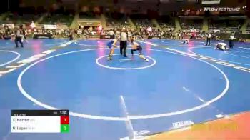 115 lbs Rd Of 32 - Xander Norton, Terminator Wrestling Academy vs Gunner Lopez, Grandview