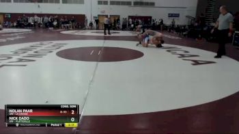 174 lbs Cons. Semi - Nolan Paar, UW - La Crosse vs Nick Dado, UW - Platteville